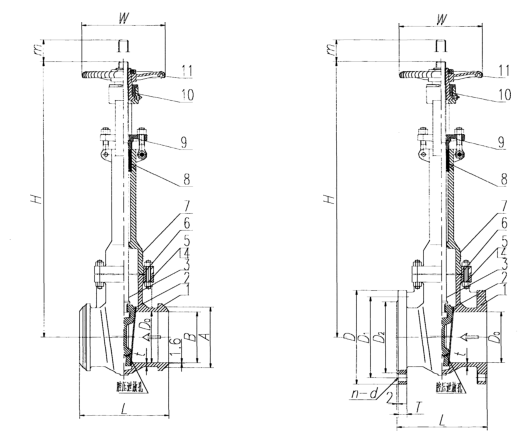 Drawing of CBT 4420 Marine Cryogenic Stainless Gate Valve 1.png Drawing of CBT 4420 Marine Cryogenic Stainless Gate Valve 1.png